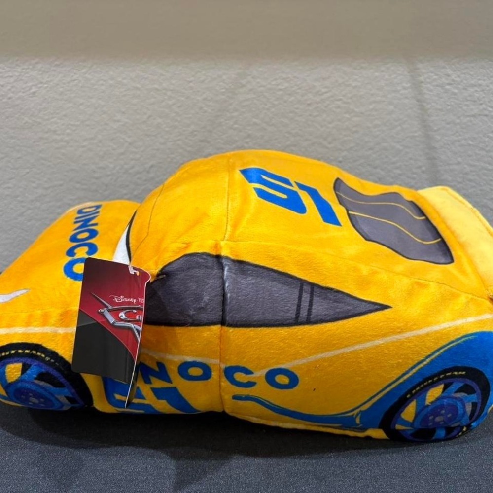 Lightning McQueen Disney Cars Lightning McQueen plush and Cruz plush flip toy 14 - Picture 7 of 8